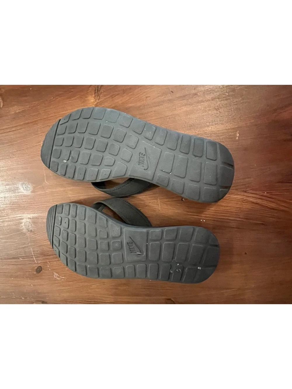 Nike Black Flip Flop Sandals Size 9 US Men's Comfortable Casual Footwear